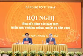 Đảng Bộ Bộ Tư pháp: Tiếp tục tập trung tham mưu hoàn thiện thể chế pháp luật, tạo đột phá phát triển đất nước