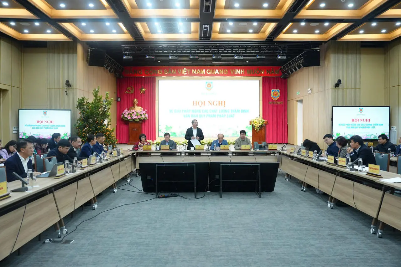 Tiếp tục tập trung nâng cao chất lượng thẩm định văn bản quy phạm pháp luật