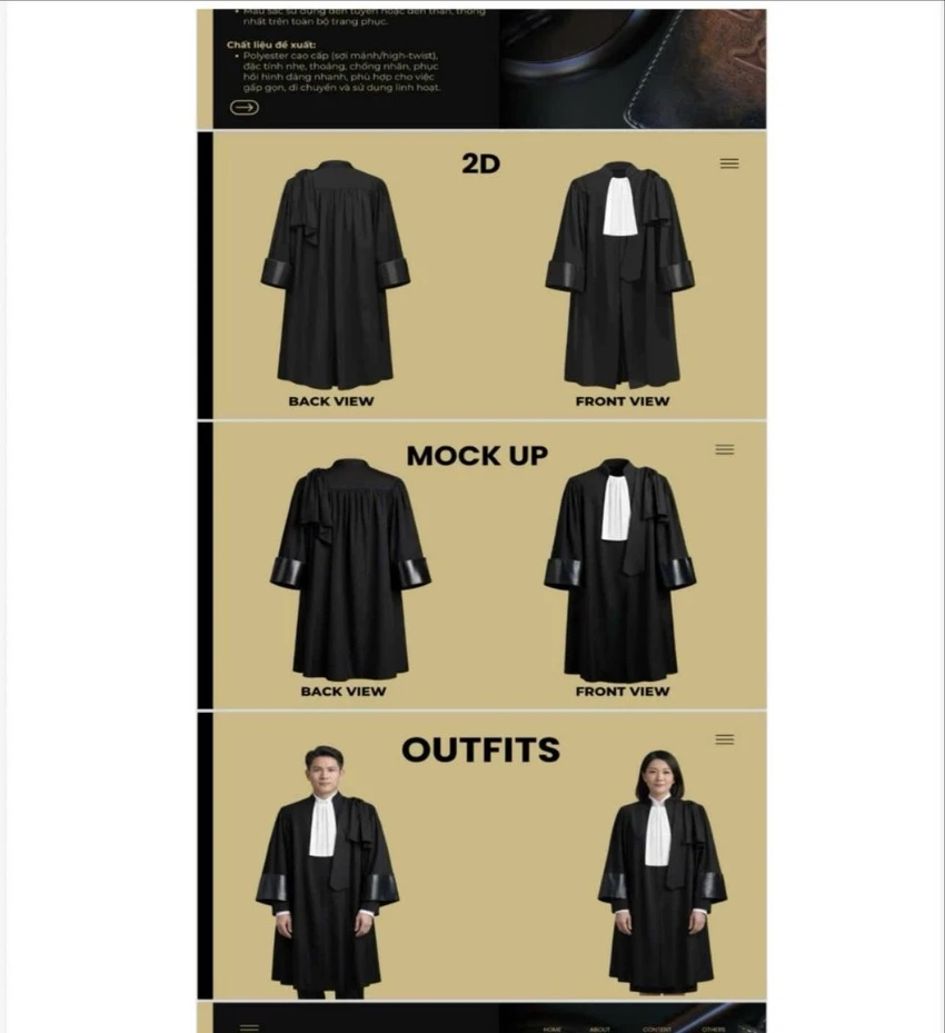 Liên đoàn Luật sư Việt Nam công bố đề án trang phục áo choàng mới của luật sư